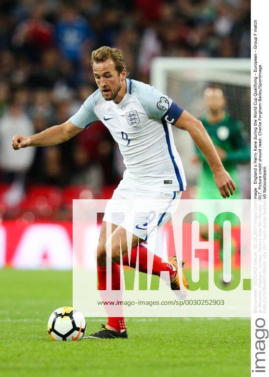 England s Harry Kane during the World Cup Qualifying - European - Group F match at Wembley Stadium, London. Picture date 5th October 2017. Picture credit should read: Charlie Forgham-Bailey Sportimage .
