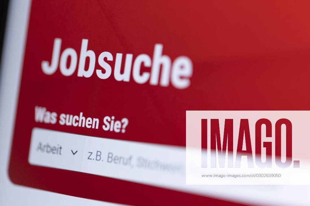Website the Federal agency for Work at a Notebook Monitor with the Function to Vacancies at Internet to search Cologne, North Rhine Westphalia, Germany, Europe