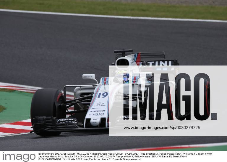 free practice 3, Felipe Massa (BRA) Williams F1 Team FW40 Japanese Grand Prix, Suzuka 05 - 08 October 2017 07.10.2017- free practice 3, Felipe Massa (BRA) Williams F1 Team FW40