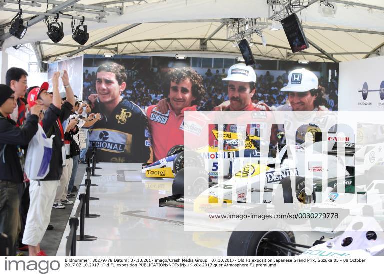 Old F1 exposition Japanese Grand Prix, Suzuka 05 - 08 October 2017 07.10.2017- Old F1 exposition