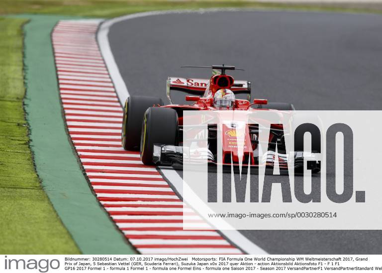 Motorsports: FIA Formula One World Championship WM Weltmeisterschaft 2017, Grand Prix of Japan, 5 Sebastian Vettel (GER, Scuderia Ferrari), Suzuka Japan