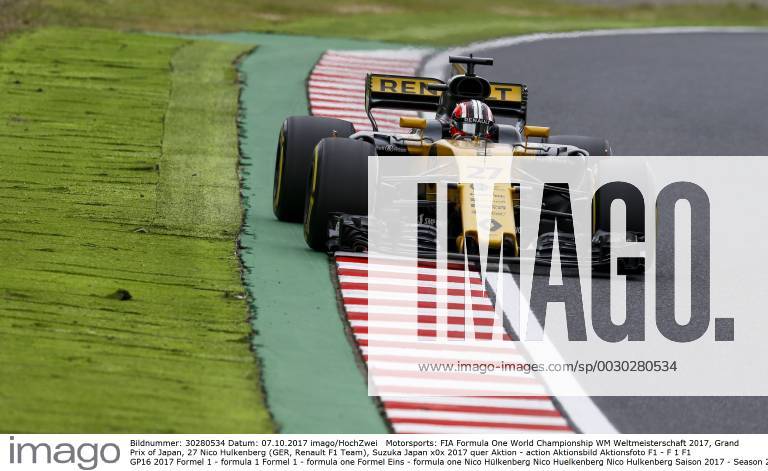 Motorsports: FIA Formula One World Championship WM Weltmeisterschaft 2017, Grand Prix of Japan, 27 Nico Hulkenberg (GER, Renault F1 Team), Suzuka Japan
