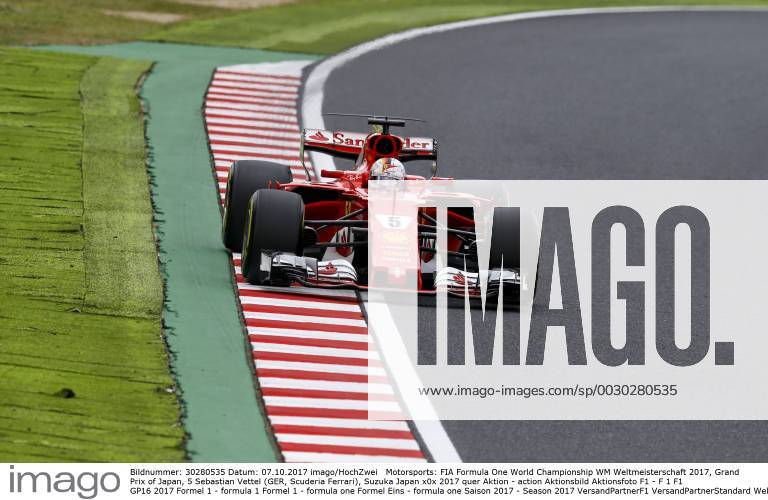 Motorsports: FIA Formula One World Championship WM Weltmeisterschaft 2017, Grand Prix of Japan, 5 Sebastian Vettel (GER, Scuderia Ferrari), Suzuka Japan
