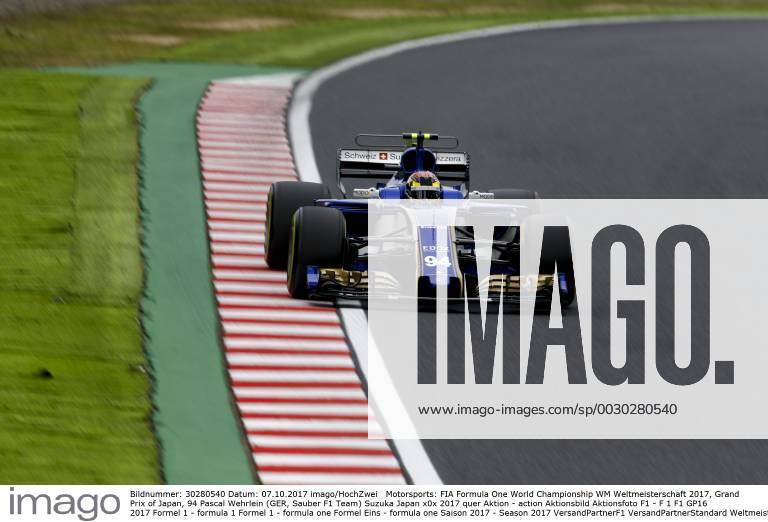 Motorsports: FIA Formula One World Championship WM Weltmeisterschaft 2017, Grand Prix of Japan, 94 Pascal Wehrlein (GER, Sauber F1 Team) Suzuka Japan