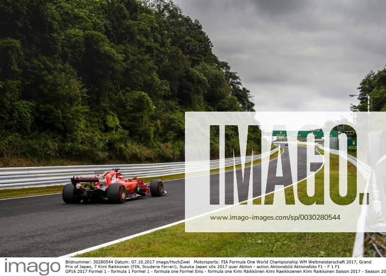 Motorsports: FIA Formula One World Championship WM Weltmeisterschaft 2017, Grand Prix of Japan, 7 Kimi Raikkonen (FIN, Scuderia Ferrari), Suzuka Japan