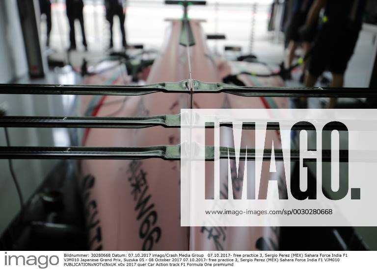 free practice 3, Sergio Perez (MEX) Sahara Force India F1 VJM010 Japanese Grand Prix, Suzuka 05 - 08 October 2017 07.10.2017- free practice 3, Sergio Perez (MEX) Sahara Force India F1 VJM010