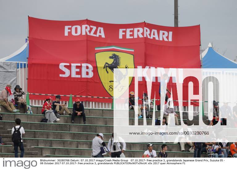 free practice 3, grandstands Japanese Grand Prix, Suzuka 05 - 08 October 2017 07.10.2017- free practice 3, grandstands