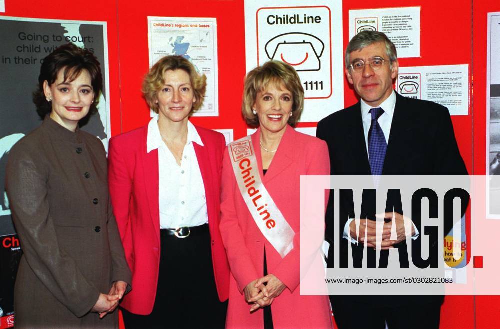 Left to Right: CHERIE BOOTH QC Assistant Recorder Wife of Rt Hon Tony Blair MP ROSIE BOYCOTT Editor, The Express Newspaper ESTHER RANTZEN British TV Presenter and Producer Founder of Childline and Rt Hon JACK STRAW MP Labour MP for Blackburn Left to Right: CHERIE BOOTH QC Assistant Recorder Wife of Rt Hon Tony Blair MP ROSIE BOYCOTT Editor, The Express Newspaper ESTHER RANTZEN British TV Presenter and Producer Founder of Childline and Rt Hon JACK STRAW MP Labour MP for Blackburn Home Secretary Attending Childline s Hearing Children s Voices Conference COMPULSORY CREDIT: UPPA Photoshot Photo UDW 016136 F-08 13.05.1999, Credit: uppa.co.uk Avalon United Kingdom