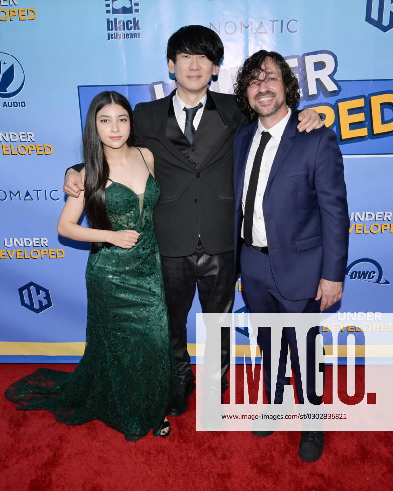 Beverly Hills, California - (L-R) Kelly Arjen, Brian A. Metcalf and Thomas Ian Nicholas. Underdeveloped Premiere at the Lumiere Music Hall. Photo Credit: Billy Bennight AdMedia 296178 2023-09-05 California Beverly Hills Etats-Unis