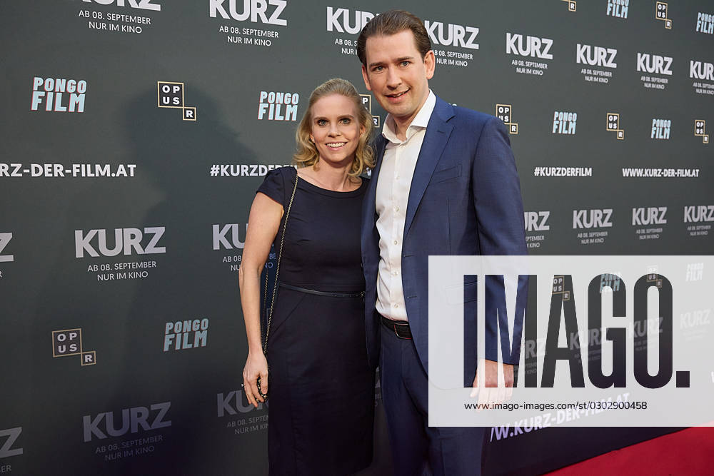 Vienna 06 09 2023 Tonight the first of two films about former Austrian Chancellor Sebastian Kurz ÖVP celebrated its premiere at