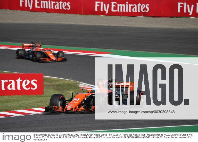 Fernando Alonso (ESP) McLaren Honda MCL32 Japanese Grand Prix, Suzuka 05 - 08 October 2017 08.10.2017- Fernando Alonso (ESP) McLaren Honda MCL32