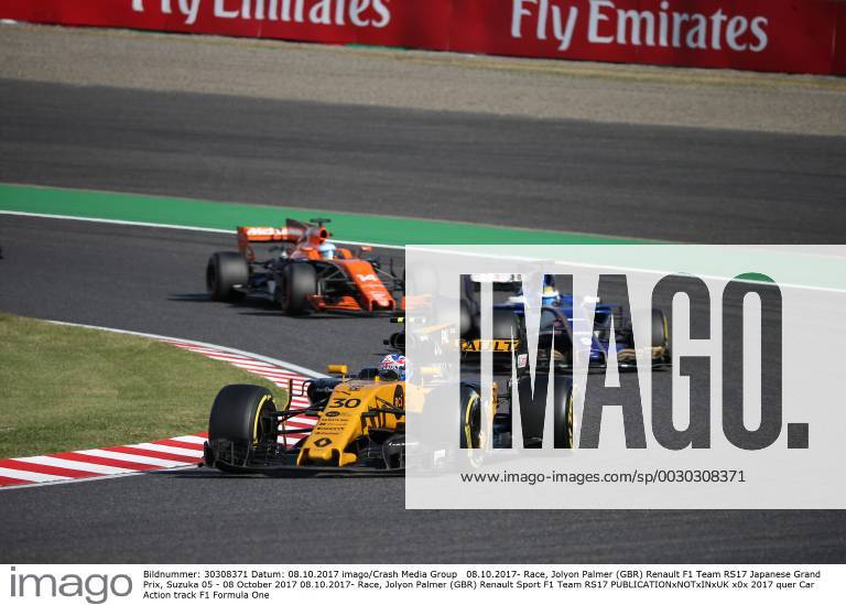 Race, Jolyon Palmer (GBR) Renault F1 Team RS17 Japanese Grand Prix, Suzuka 05 - 08 October 2017 08.10.2017- Race, Jolyon Palmer (GBR) Renault Sport F1 Team RS17