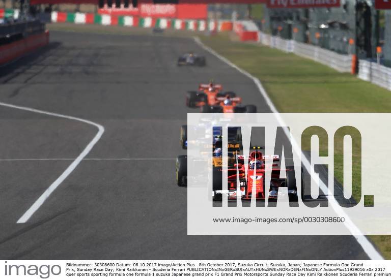 8th October 2017, Suzuka Circuit, Suzuka, Japan; Japanese Formula One Grand Prix, Sunday Race Day; Kimi Raikkonen - Scuderia Ferrari ActionPlus11939016