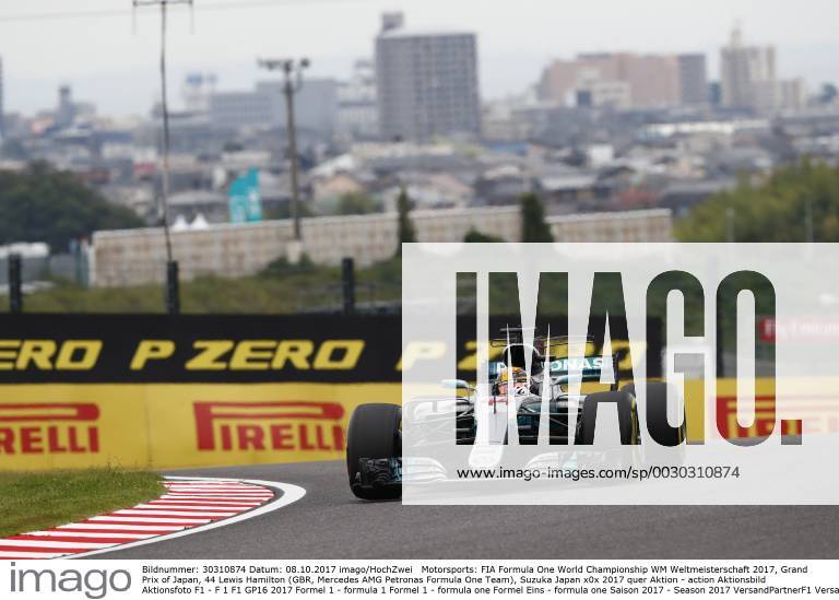 Motorsports: FIA Formula One World Championship WM Weltmeisterschaft 2017, Grand Prix of Japan, 44 Lewis Hamilton (GBR, Mercedes AMG Petronas Formula One Team), Suzuka Japan