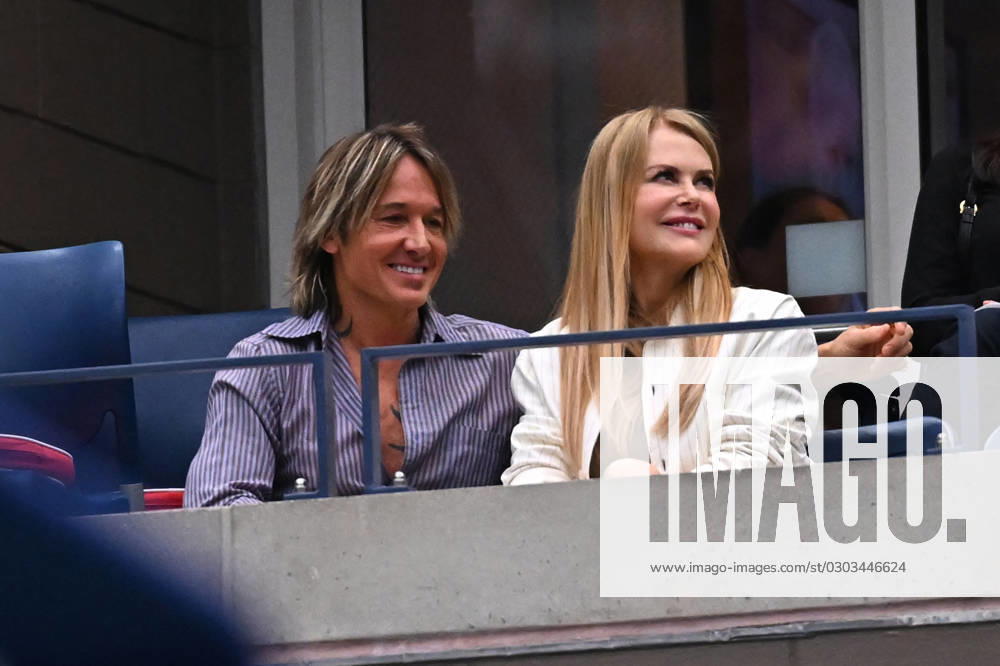 Nicole Kidman And Keith Urban Attend US Open - NYC Singer Keith Urban and actress Nicole Kidman during the men s final at the 2023 US Open at Billie Jean National Tennis Center in New York City, NY, USA, on September 10, 2023. Photo by Corinne Dubreuil ABACAPRESS.COM New York City NY United States