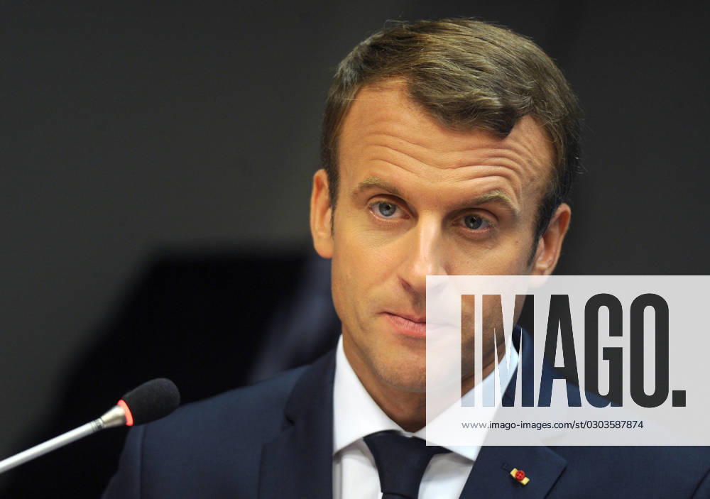 French President Emmanuel Macron speaking at the United Nations in New York French President Emmanuel Macron speaking at the United Nations in New York, Credit:Dennis Van Tine Avalon