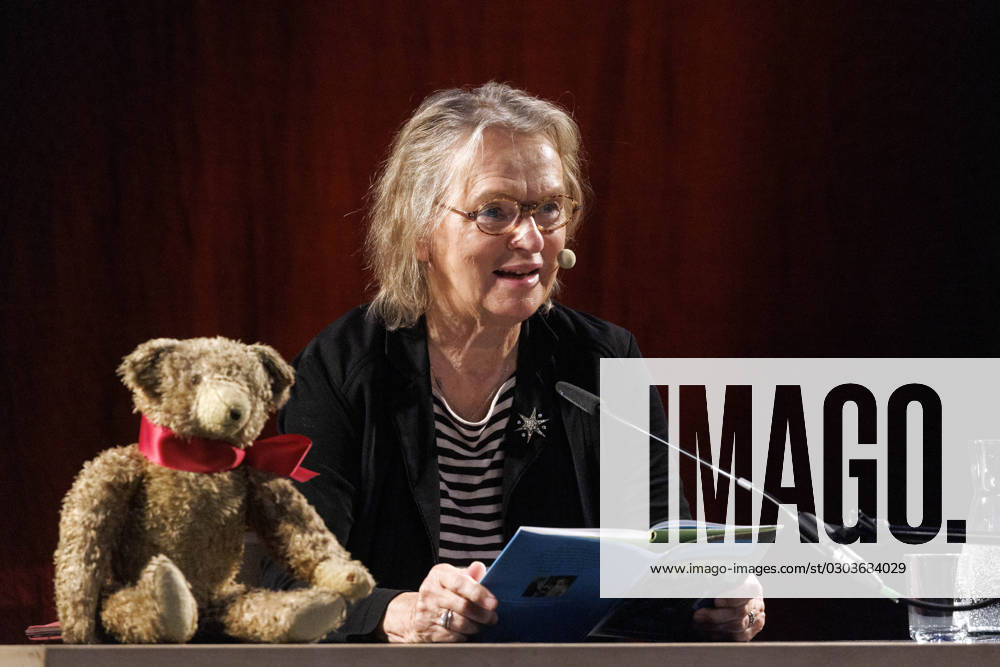 Author Elke Heidenreich at the presentation of her new book Frau Dr Moormann Ich at the International Literature Festival Lit Cologne Spezial in the Kulturkirche Cologne, 12 09 2023 NRW Germany