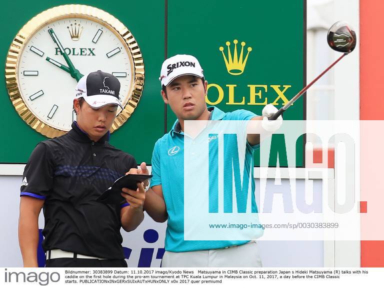 Matsuyama in CIMB Classic preparation Japan s Hideki Matsuyama (R) talks with his caddie on the first hole during the pro-am tournament at TPC Kuala Lumpur in Malaysia on Oct. 11, 2017, a day before the CIMB Classic starts.