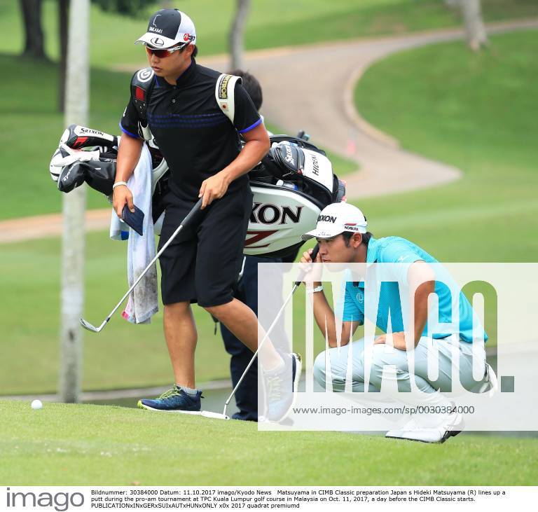 Matsuyama in CIMB Classic preparation Japan s Hideki Matsuyama (R) lines up a putt during the pro-am tournament at TPC Kuala Lumpur golf course in Malaysia on Oct. 11, 2017, a day before the CIMB Classic starts.