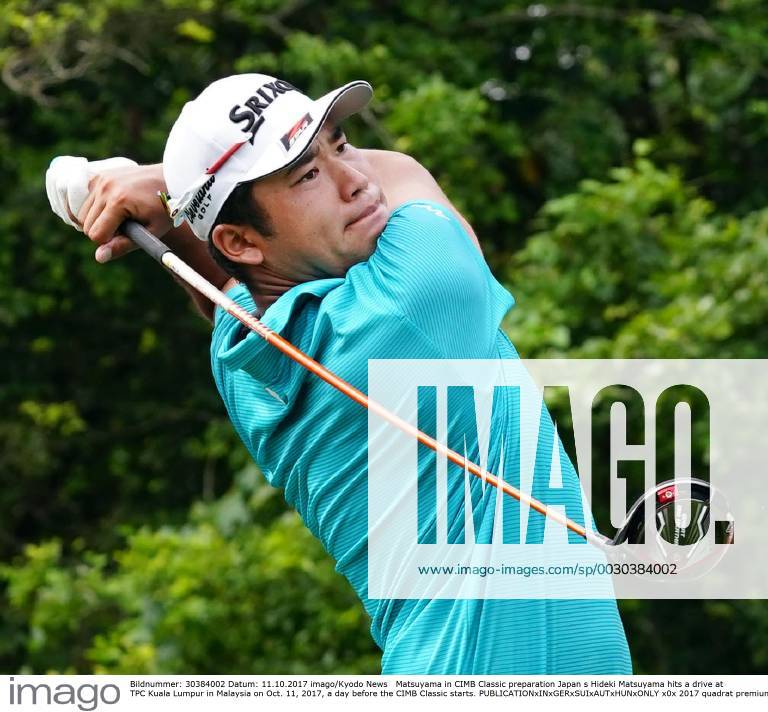 Matsuyama in CIMB Classic preparation Japan s Hideki Matsuyama hits a drive at TPC Kuala Lumpur in Malaysia on Oct. 11, 2017, a day before the CIMB Classic starts.