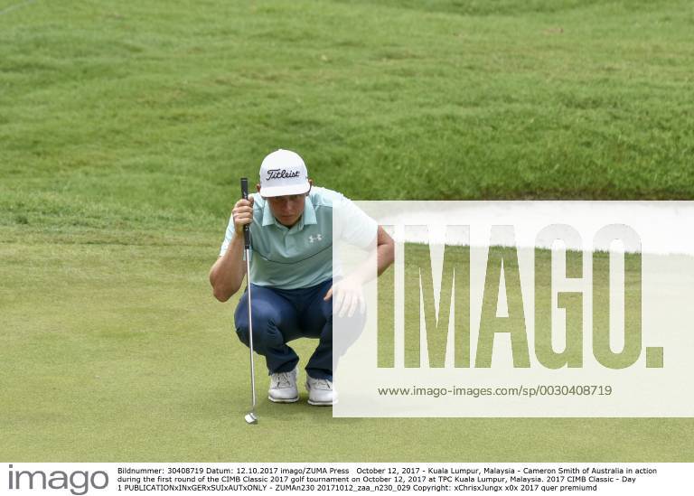 Kuala Lumpur, Malaysia - Cameron Smith of Australia in action during the first round of the CIMB Classic 2017 golf tournament on October 12, 2017 at TPC Kuala Lumpur, Malaysia. 2017 CIMB Classic - Day 1 - ZUMAn230 20171012_zaa_n230_029