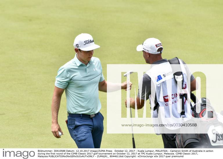 Kuala Lumpur, MALAYSIA - Cameron Smith of Australia in action during the first round of the CIMB Classic 2017 golf tournament on October 12, 2017 at TPC Kuala Lumpur, Malaysia. CIMB Classic 2017, Malaysia - ZUMAj91_ 80446116st
