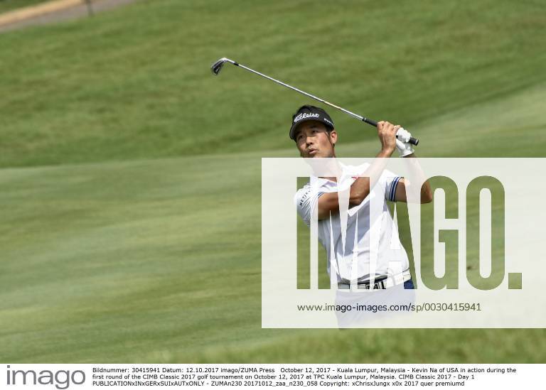 Kuala Lumpur, Malaysia - Kevin Na of USA in action during the first round of the CIMB Classic 2017 golf tournament on October 12, 2017 at TPC Kuala Lumpur, Malaysia. CIMB Classic 2017 - Day 1 - ZUMAn230 20171012_zaa_n230_058