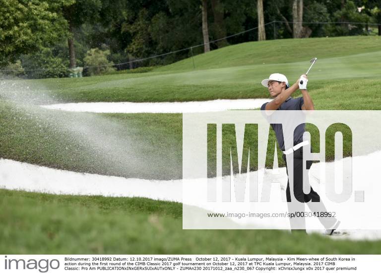 Kuala Lumpur, Malaysia - Kim Meen-whee of South Korea in action during the first round of the CIMB Classic 2017 golf tournament on October 12, 2017 at TPC Kuala Lumpur, Malaysia. 2017 CIMB Classic: Pro Am - ZUMAn230 20171012_zaa_n230_067