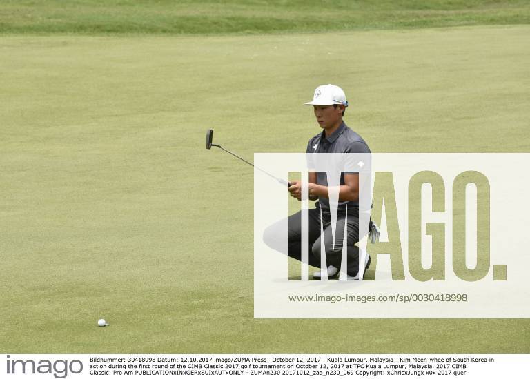 Kuala Lumpur, Malaysia - Kim Meen-whee of South Korea in action during the first round of the CIMB Classic 2017 golf tournament on October 12, 2017 at TPC Kuala Lumpur, Malaysia. 2017 CIMB Classic: Pro Am - ZUMAn230 20171012_zaa_n230_069