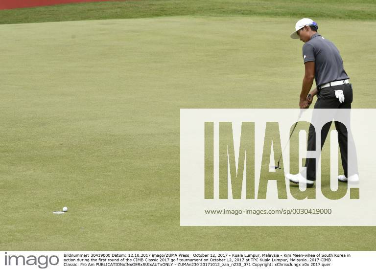 Kuala Lumpur, Malaysia - Kim Meen-whee of South Korea in action during the first round of the CIMB Classic 2017 golf tournament on October 12, 2017 at TPC Kuala Lumpur, Malaysia. 2017 CIMB Classic: Pro Am - ZUMAn230 20171012_zaa_n230_071