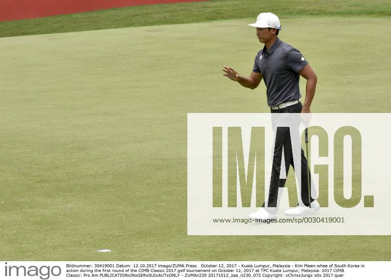 Kuala Lumpur, Malaysia - Kim Meen-whee of South Korea in action during the first round of the CIMB Classic 2017 golf tournament on October 12, 2017 at TPC Kuala Lumpur, Malaysia. 2017 CIMB Classic: Pro Am - ZUMAn230 20171012_zaa_n230_072