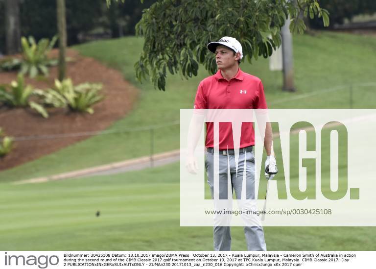 Kuala Lumpur, Malaysia - Cameron Smith of Australia in action during the second round of the CIMB Classic 2017 golf tournament on October 13, 2017 at TPC Kuala Lumpur, Malaysia. CIMB Classic 2017- Day 2 - ZUMAn230 20171013_zaa_n230_016