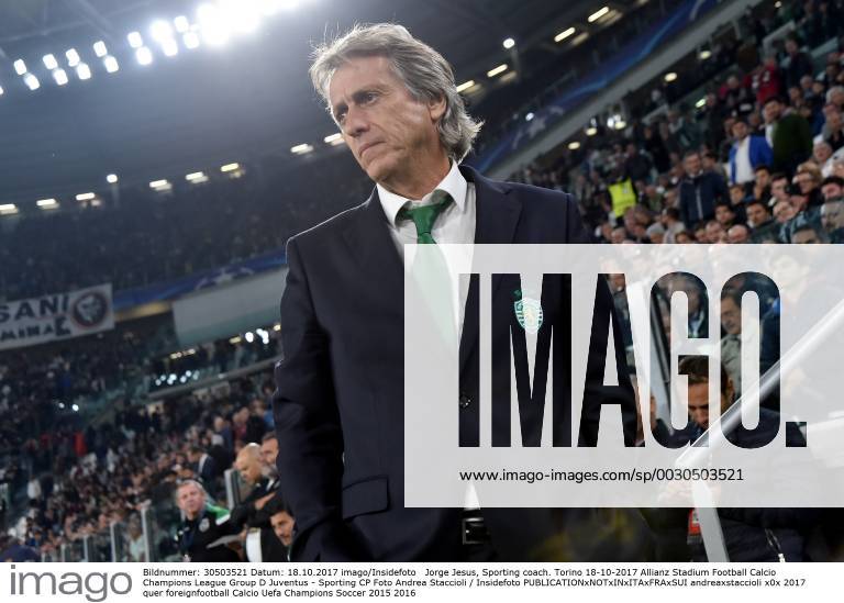 Jorge Jesus, Sporting coach. Torino 18-10-2017 Allianz Stadium Football Calcio Champions League Group D Juventus - Sporting CP Foto Andrea Staccioli Insidefoto andreaxstaccioli