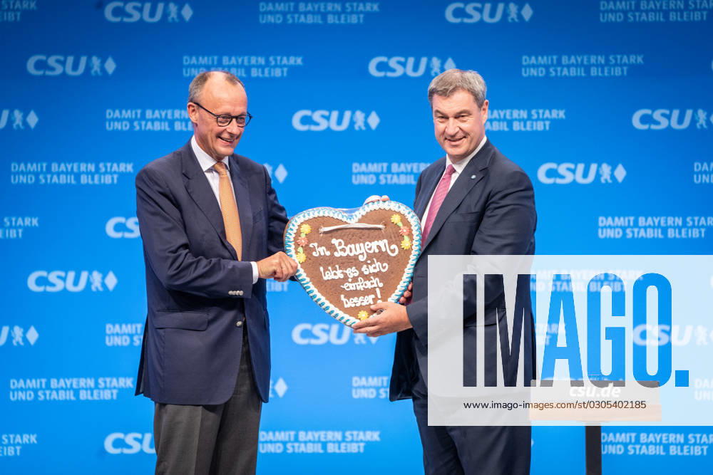CSU party congress for the nomination of the top candidate for the Bavarian state election 2