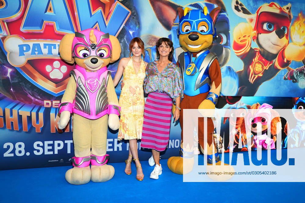 Lea van Acken and Marlene Lufen at the PAW Patrol The Mighty movie premiere on 23 09 2023 in Berlin Paw Patrol The Mighty movie premiere in Berlin