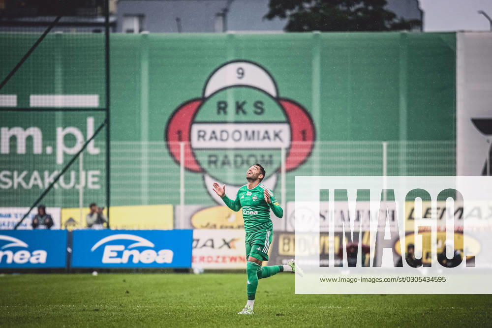 RADOM 23.09.2023 MECZ 9. KOLEJKA PKO EKSTRAKLASA SEZON 2023 24 --- POLISH FOOTBALL TOP LEAGUE MATCH: RADOMIAK RADOM - PUSZCZA NIEPOLOMICE LEANDRO FOT. Kacper Pacocha 400mm NEWSPIX.PL --- Newspix.pl 058_PAC_0524