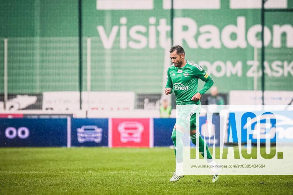 RADOM 23.09.2023 MECZ 9. KOLEJKA PKO EKSTRAKLASA SEZON 2023 24 --- POLISH FOOTBALL TOP LEAGUE MATCH: RADOMIAK RADOM - PUSZCZA NIEPOLOMICE LEANDRO FOT. Kacper Pacocha 400mm NEWSPIX.PL --- Newspix.pl 060_PAC_0531