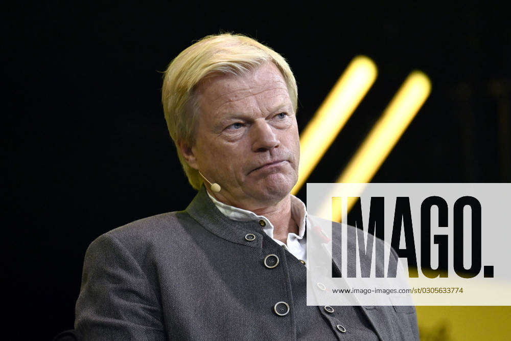Footballer Oliver Kahn during his appearance at the Bits Pretzels conference in Munich It is the first public appearance of the ex Bayern boss since his sacking from FC Bayern Munich, 24 09 2023 Bayern Germany