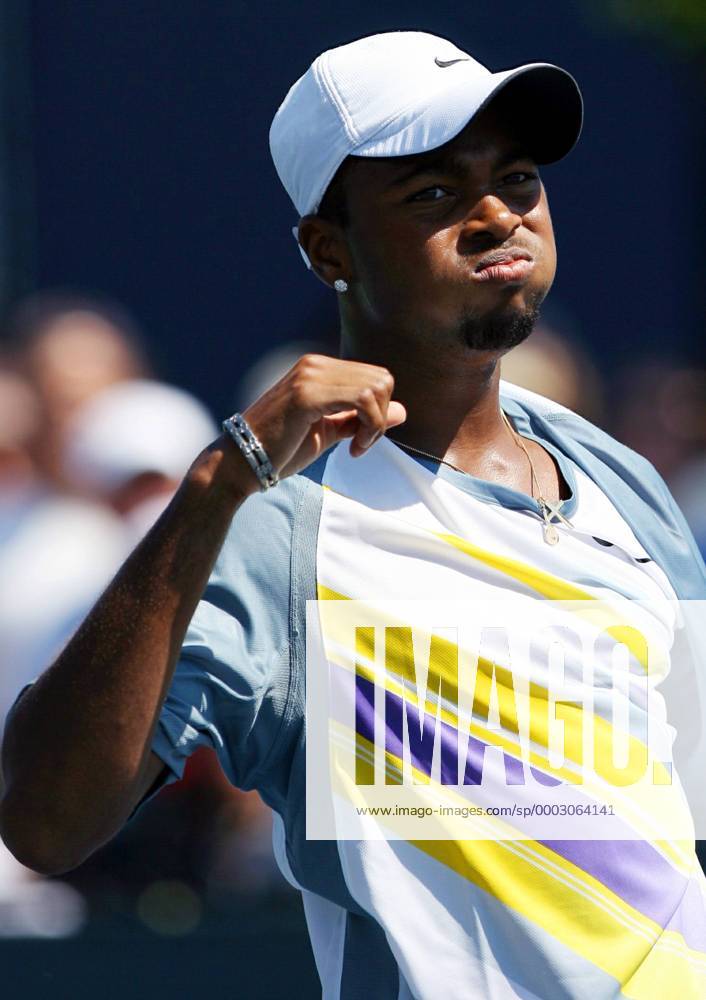 Donald Young (USA) - (NYP20070827105) Tennis Herren US Open 2007, Grand Slam, ATP Tour Einzelbild Flushing Meadow New York, NY, N Y Tennis Herren US Open 2007, Grand Slam, ATP Tour Einzelbild Flushing Meadow New York, NY, N Y