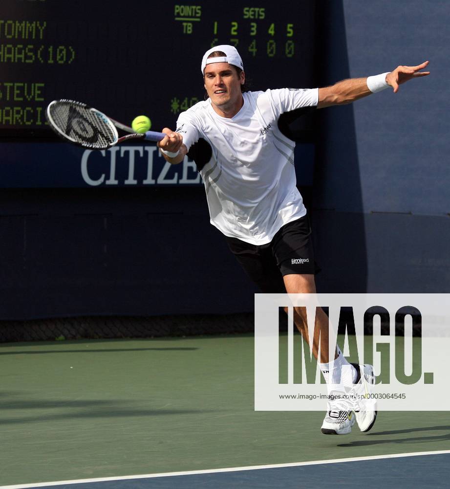 Thomas Haas (Deutschland) Tennis Herren US Open 2007, Grand Slam, ATP Tour Einzelbild Flushing Meadow New York, NY, N Y Dynamik, Tennis Herren US Open 2007, Grand Slam, ATP Tour Einzelbild Flushing Meadow New York, NY, N Y Dynamik,