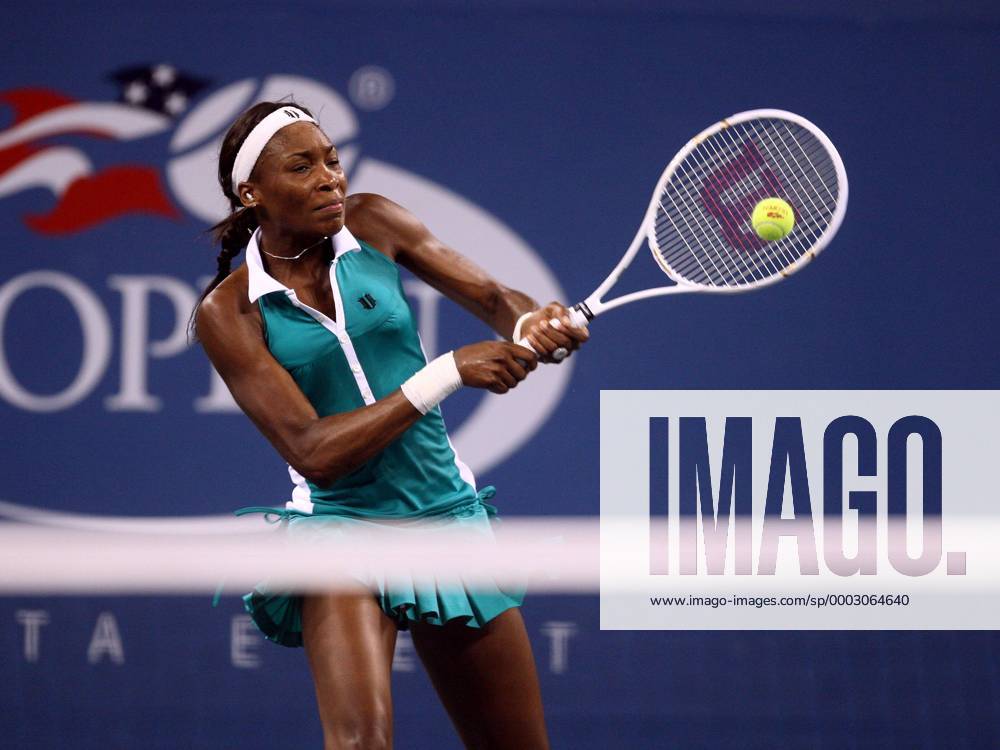 Venus Williams (USA) Tennis Damen US Open 2007, Grand Slam, WTA Tour Einzelbild Flushing Meadow New York, NY, N Y Dynamik, Tennis Damen US Open 2007, Grand Slam, WTA Tour Einzelbild Flushing Meadow New York, NY, N Y Dynamik,