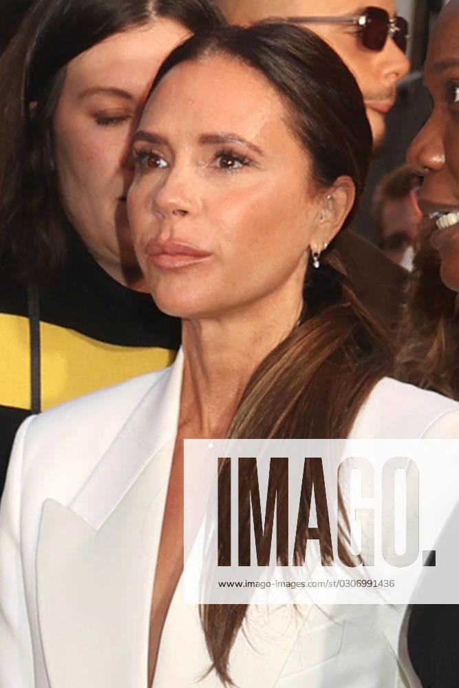 Victoria Beckham attends the Netflix UK Premiere of Beckham at The Curzon Mayfair in London. OCTOBER 3rd 2023 CMYx23261