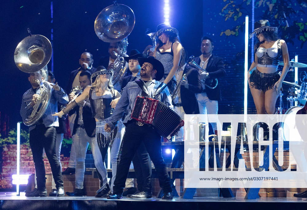 Calibre 50 performs at the 2023 Latin Billboard Music Awards at the University of Miami, Watsco Center, Thursday, October 05, 2023 in Coral Gables, Florida. MIA20231005160 GARYxIxROTHSTEIN