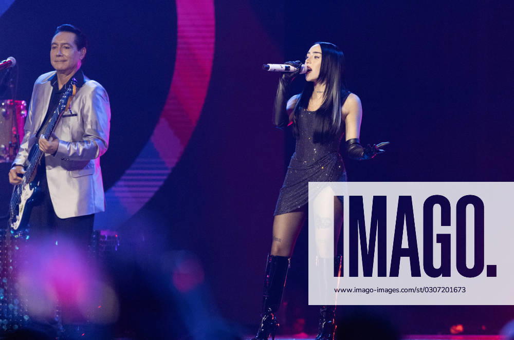 Nicki Nicole performs at the 2023 Latin Billboard Music Awards at the University of Miami, Watsco Center, Thursday, October 05, 2023 in Coral Gables, Florida. MIA20231005176 GARYxIxROTHSTEIN