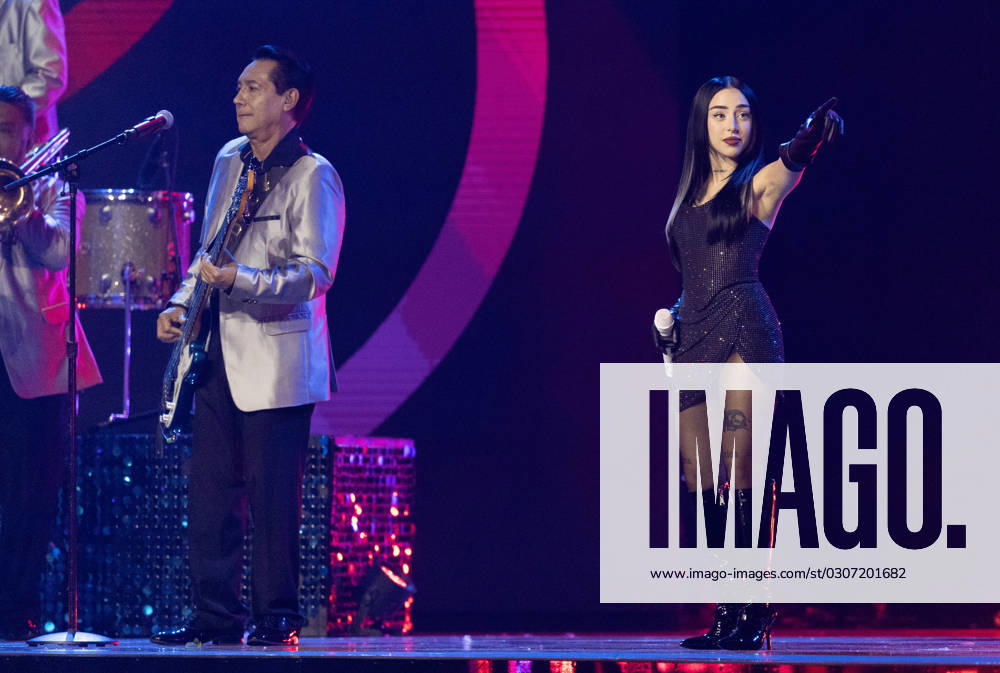 Nicki Nicole performs at the 2023 Latin Billboard Music Awards at the University of Miami, Watsco Center, Thursday, October 05, 2023 in Coral Gables, Florida. MIA20231005177 GARYxIxROTHSTEIN