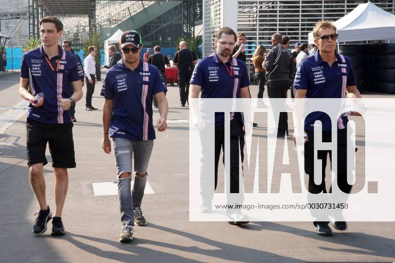 Sergio Perez (MEX) Sahara Force India F1 VJM010 Mexican Grand Prix, Mexico City 26 - 29 October 2017 26.10.2017 - Sergio Perez (MEX) Sahara Force India F1 VJM010