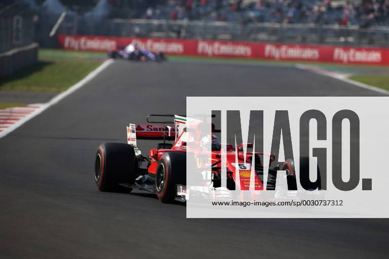 Free Practice 1, Sebastian Vettel (GER) Scuderia Ferrari SF70H Mexican Grand Prix, Mexico City 26 - 29 October 2017 27.10.2017 - Free Practice 1, Sebastian Vettel (GER) Scuderia Ferrari SF70H