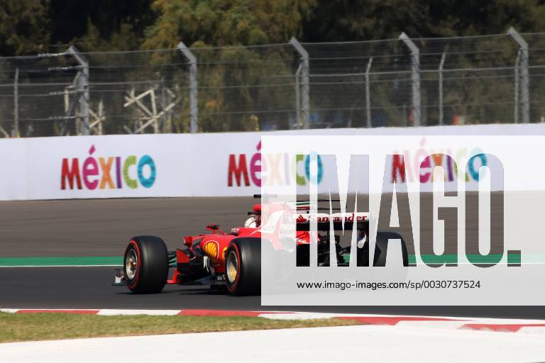 Free Practice 1, Sebastian Vettel (GER) Scuderia Ferrari SF70H Mexican Grand Prix, Mexico City 26 - 29 October 2017 27.10.2017 - Free Practice 1, Sebastian Vettel (GER) Scuderia Ferrari SF70H
