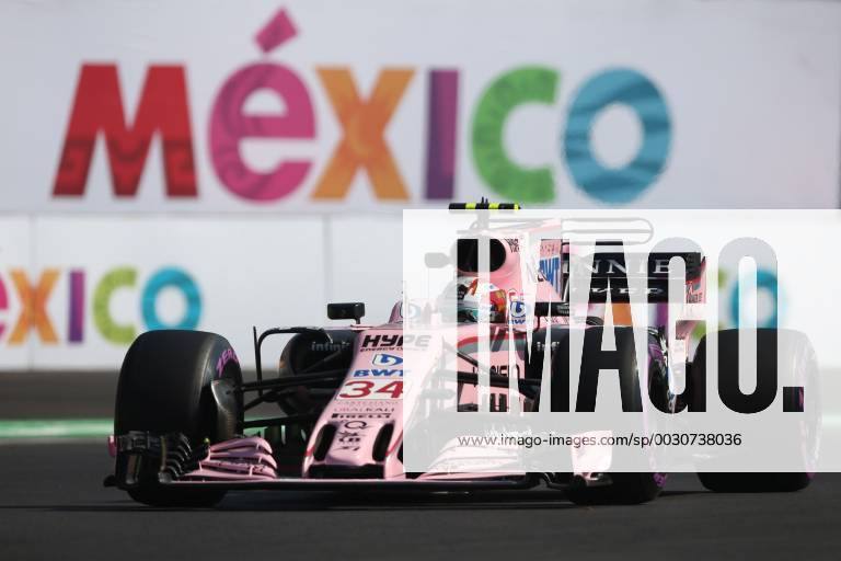 Free Practice 1, Alfonso Celis (MEX) Test Driver, Sahara Force India Team Development Driver Mexican Grand Prix, Mexico City 26 - 29 October 2017 27.10.2017 - Free Practice 1, Alfonso Celis (MEX) Test Driver, Sahara Force India Team Development Driver