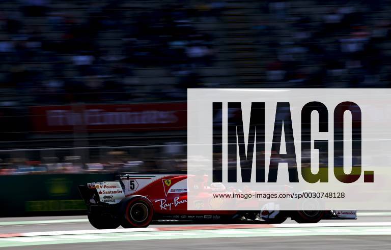 Motorsports: FIA Formula One World Championship WM Weltmeisterschaft 2017, Grand Prix of Mexico, 5 Sebastian Vettel (GER, Scuderia Ferrari), Mexico-City Mexico